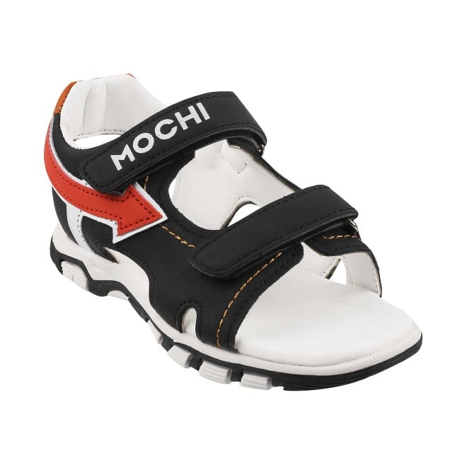 Mochi Black Casual Floaters
