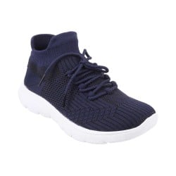 Boys Navy-Blue Casual Sneakers