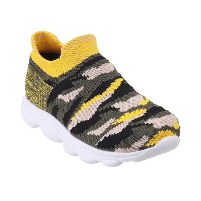 Mochi Yellow Casual Sneakers for Boys