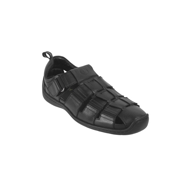 Biofoot Men Black Casual Sandals (SKU: 49-5-11-43)