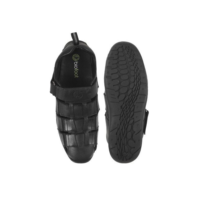Biofoot Men Black Casual Sandals (SKU: 49-5-11-43)