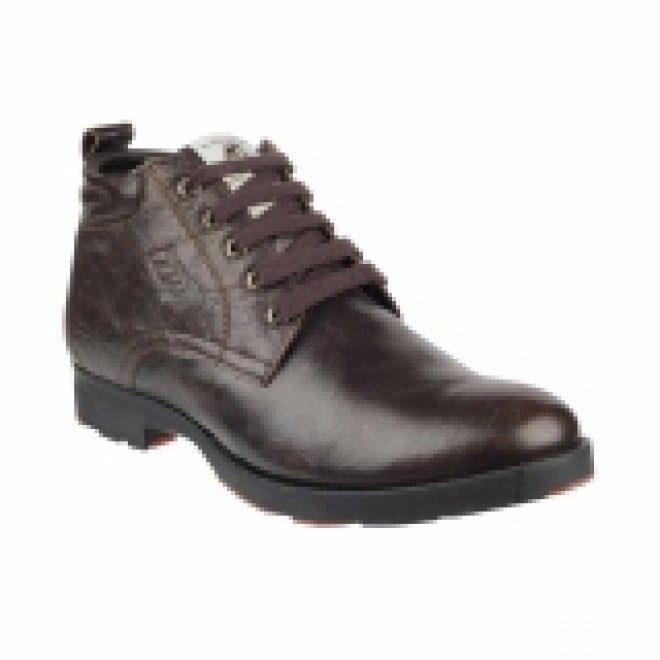 ID Brown Casual Boots for Men