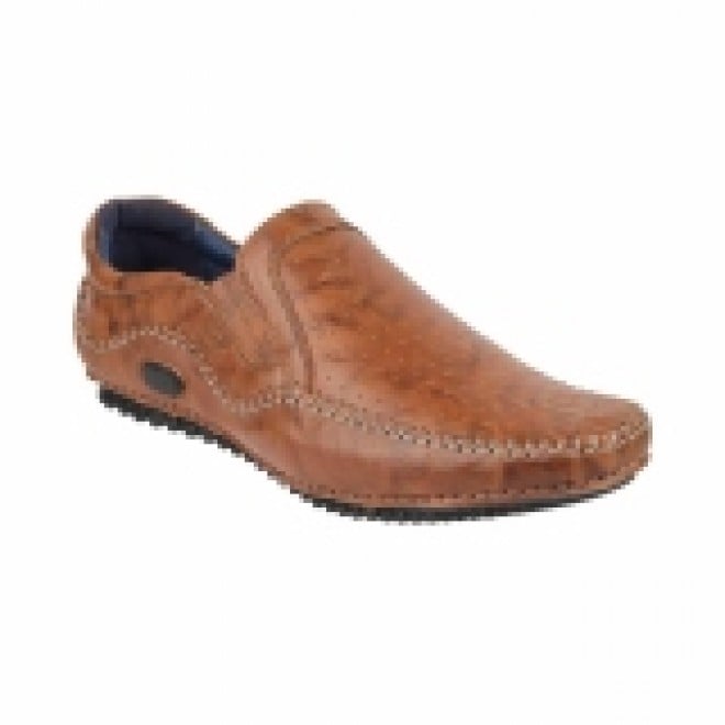 ID Tan Casual Loafers for Men
