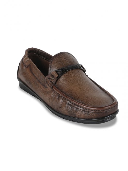 ID Tan Casual Loafers for Men