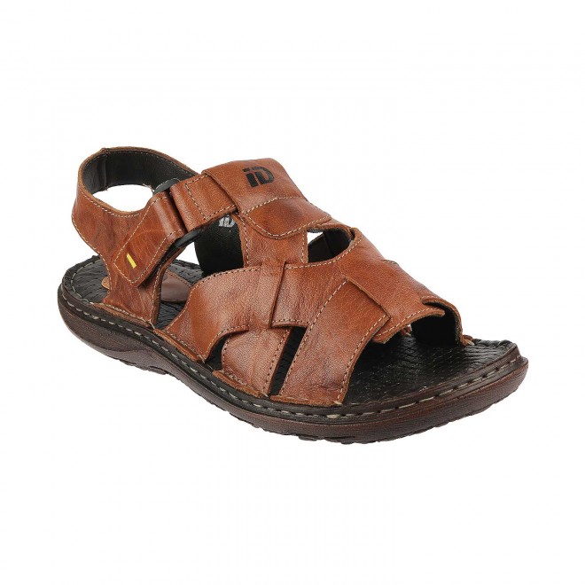 ID Tan Casual Sandals for Men