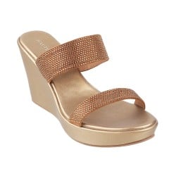 Women Antique-Gold Party Sandals