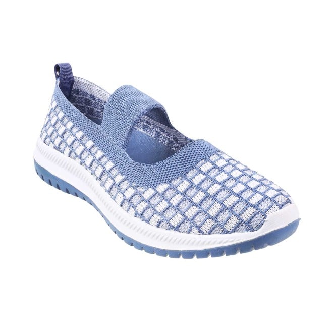 Mochi Girls Blue Casual Sneakers