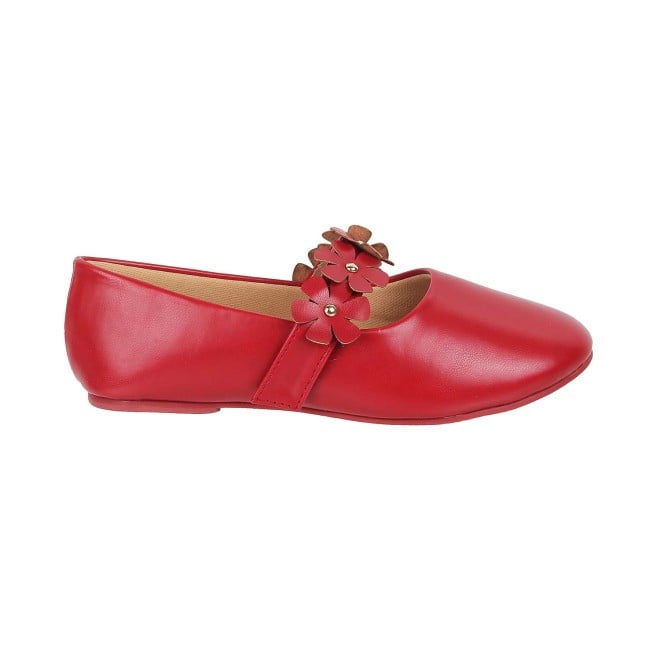 Mochi Girls Red Casual Ballerinas (SKU: 56-27-18-25)