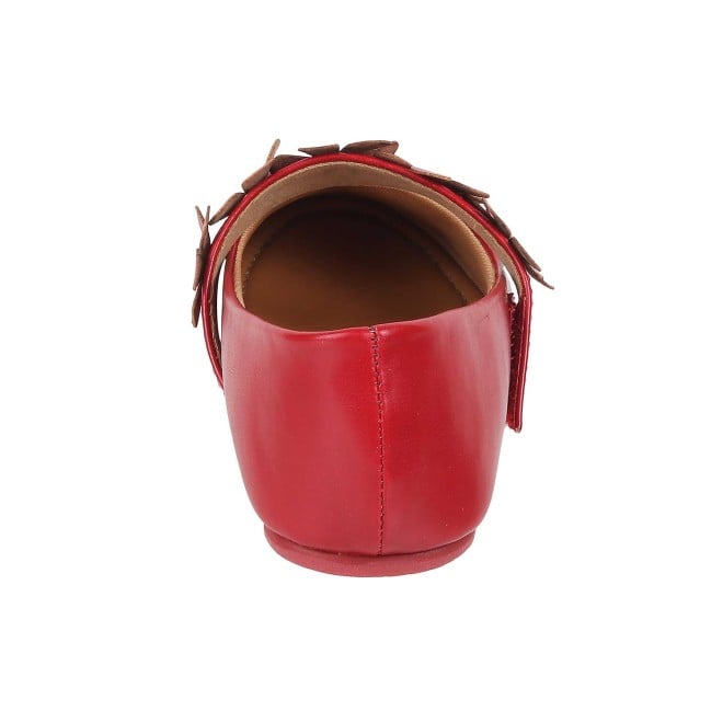 Mochi Girls Red Casual Ballerinas (SKU: 56-27-18-25)