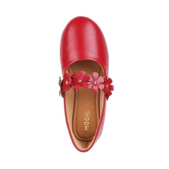 Mochi Girls Red Casual Ballerinas (SKU: 56-27-18-25)