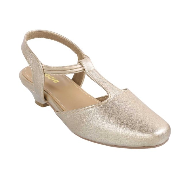 Mochi Girls Gold Casual Sandals (SKU: 56-32-15-30)