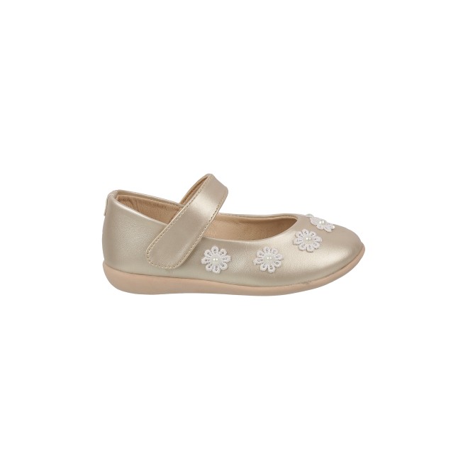 Mochi Girls Beige Formal Ballerinas (SKU: 56-4055-20-25)