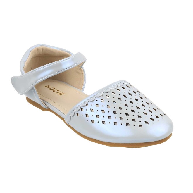 Mochi Light-Blue Casual Sandals for Girls