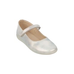 Girls Grey Casual Slip Ons