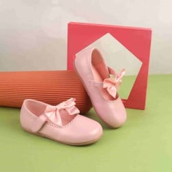 Girls Pink Casual Ballerinas