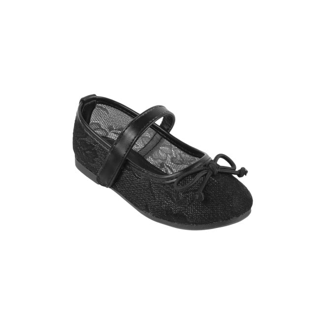 Mochi Girls Black Casual Ballerinas (SKU: 56-92-11-25)