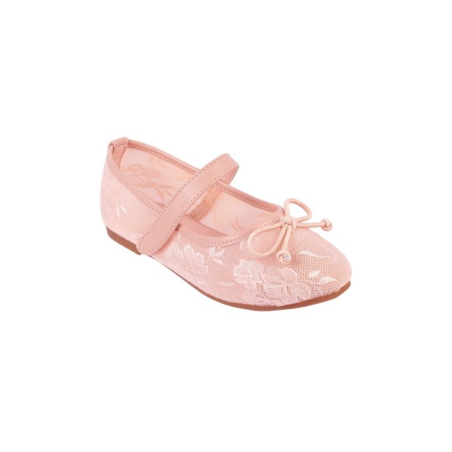 Mochi Girls Pink Casual Ballerinas (SKU: 56-92-24-25)