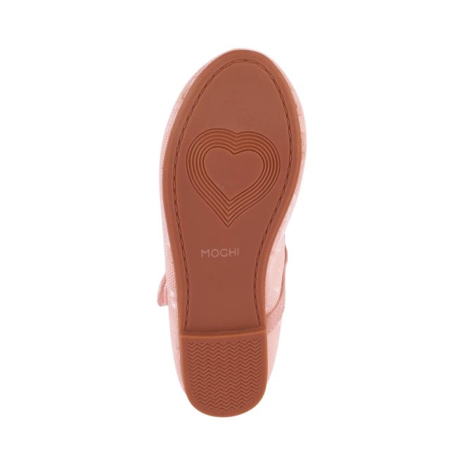 Mochi Girls Pink Casual Ballerinas (SKU: 56-92-24-25)