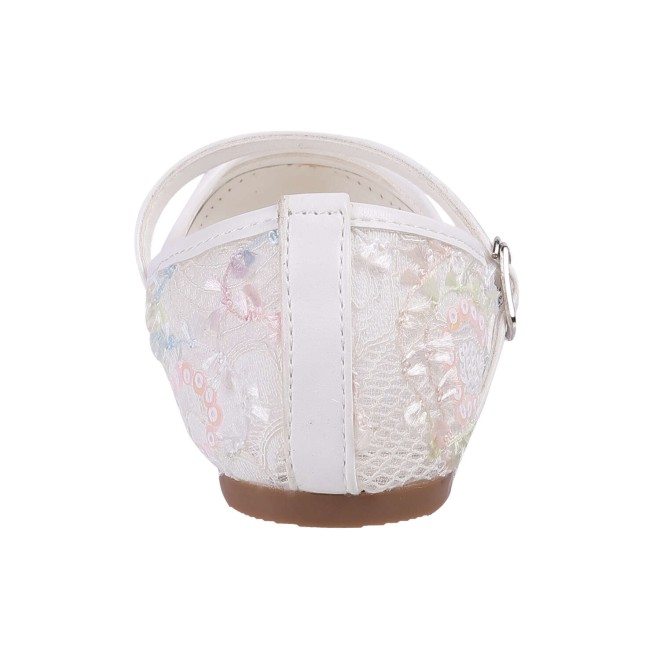 Mochi Girls White Casual Ballerinas (SKU: 56-93-16-32)