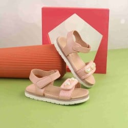 Girls Pink Casual Sandals