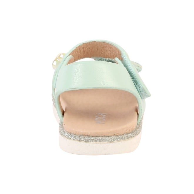 Mochi Girls Green Casual Sandals (SKU: 57-125-21-23)