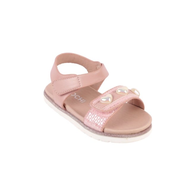 Mochi Girls Pink Casual Sandals (SKU: 57-125-24-24)