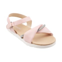 Girls Pink Casual Sandals