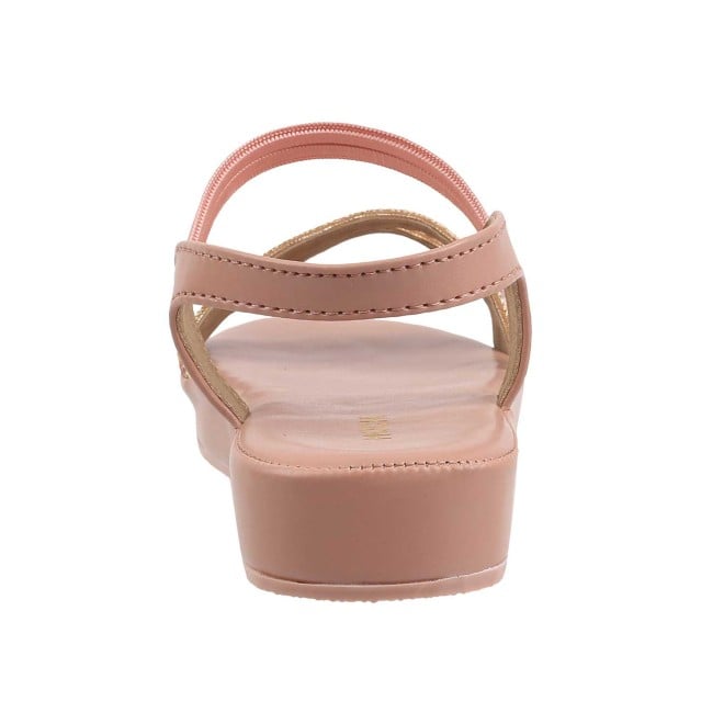 Mochi Girls Pink Casual Sandals (SKU: 57-58-24-25)