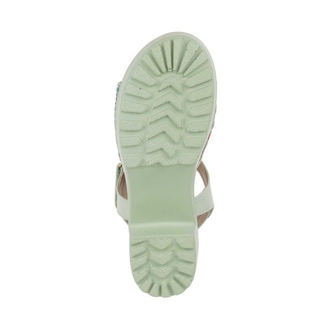 Mochi Girls Green Casual Sandals (SKU: 57-60-21-30)