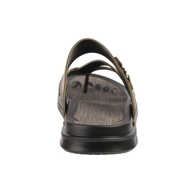 Mochi Men Olive Casual Slippers (SKU: 60-1-49-40)