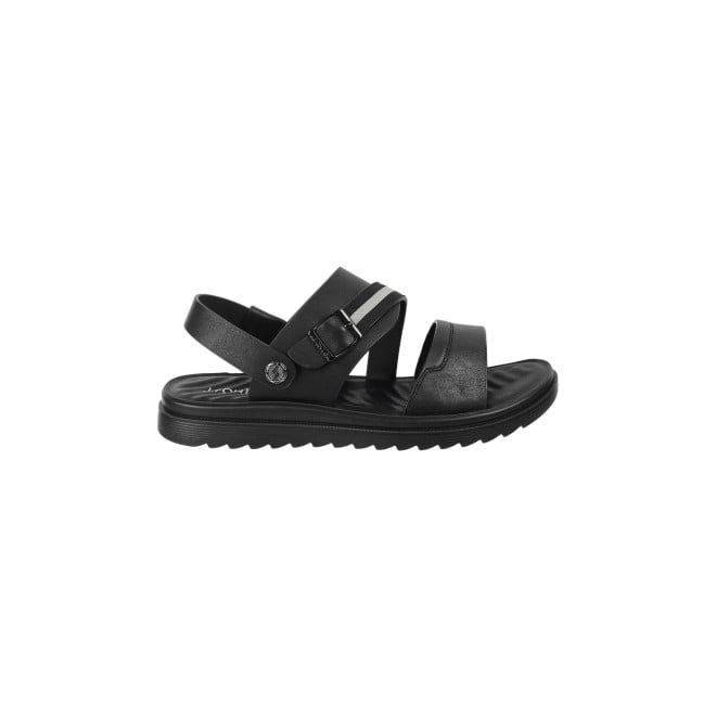 Mochi Men Black Casual Sandals (SKU: 60-100-11-43)
