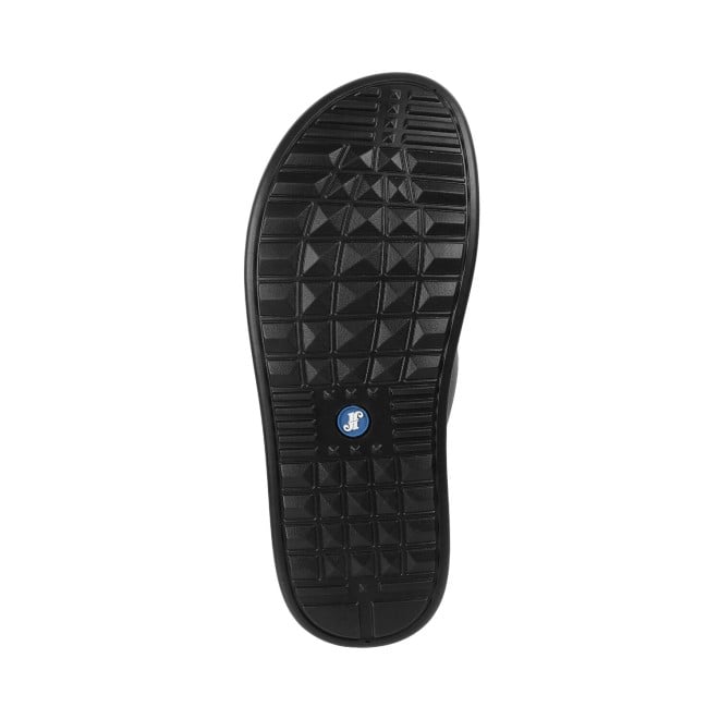 Mochi Men Black Casual Slippers (SKU: 60-102-11-40)