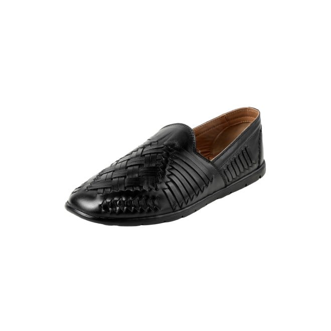 J.Fontini Men Black Ethnic Jutis (SKU: 60-114-11-40)