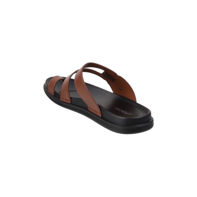 J.Fontini Men Tan Casual Slippers (SKU: 60-1151L-23-46)