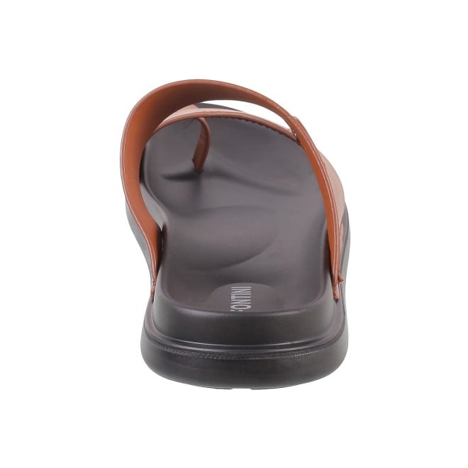 J.Fontini Men Tan Casual Slippers (SKU: 60-1152L-23-46)