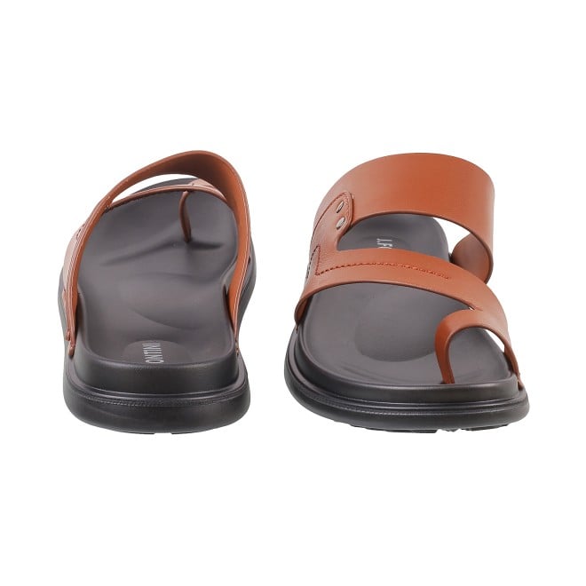 J.Fontini Men Tan Casual Slippers (SKU: 60-1152L-23-46)