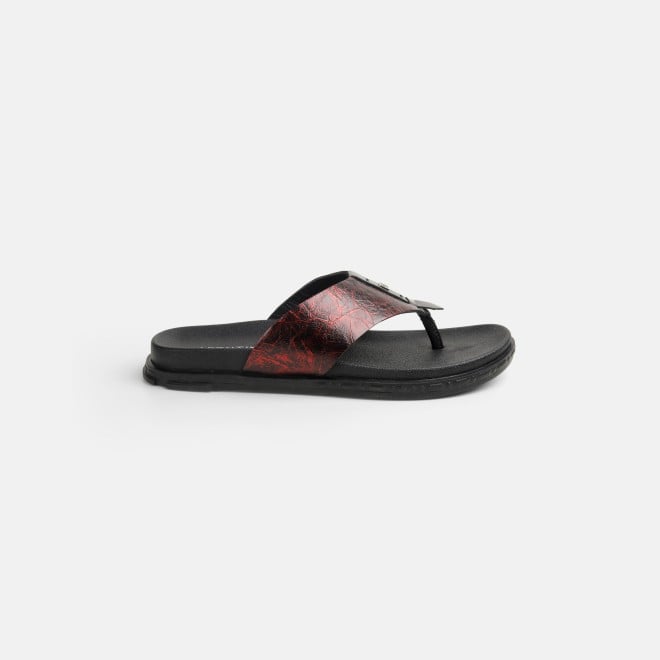 Mochi Men Wine Casual Slippers (SKU: 60-131-58-39)