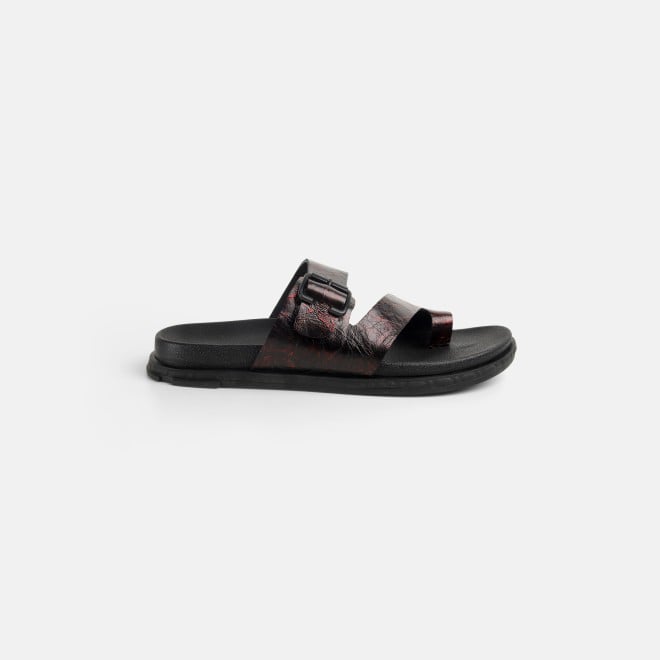 Mochi Men Wine Casual Slippers (SKU: 60-132-58-41)