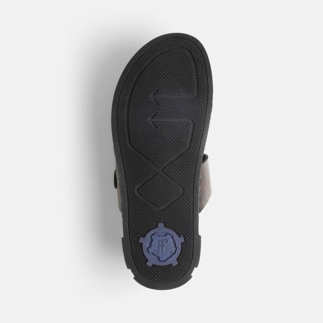 Mochi Men Wine Casual Slippers (SKU: 60-132-58-41)