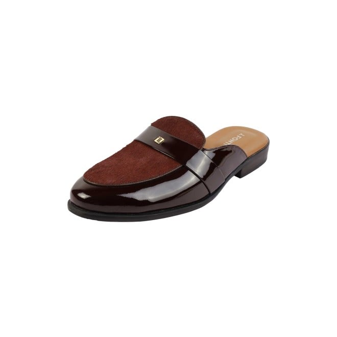J.Fontini Men Wine Ethnic Slip Ons (SKU: 60-138-58-41)