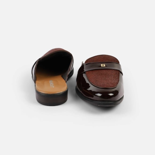J.Fontini Men Wine Ethnic Slip Ons (SKU: 60-138-58-41)