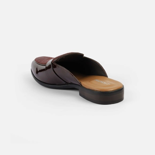 J.Fontini Men Wine Ethnic Slip Ons (SKU: 60-138-58-41)