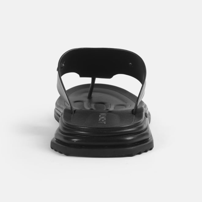 Mochi Men Black Casual Slippers (SKU: 60-146-11-40)