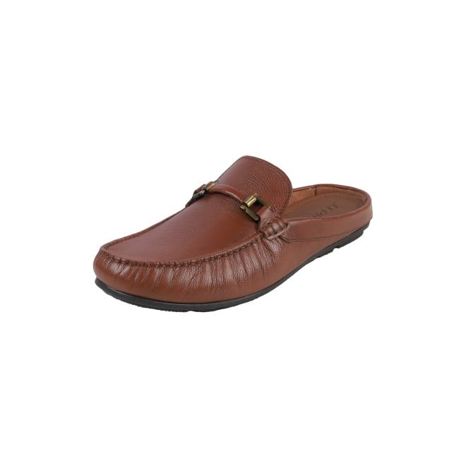 J.Fontini Men Tan Casual Slip Ons (SKU: 60-147-23-40)