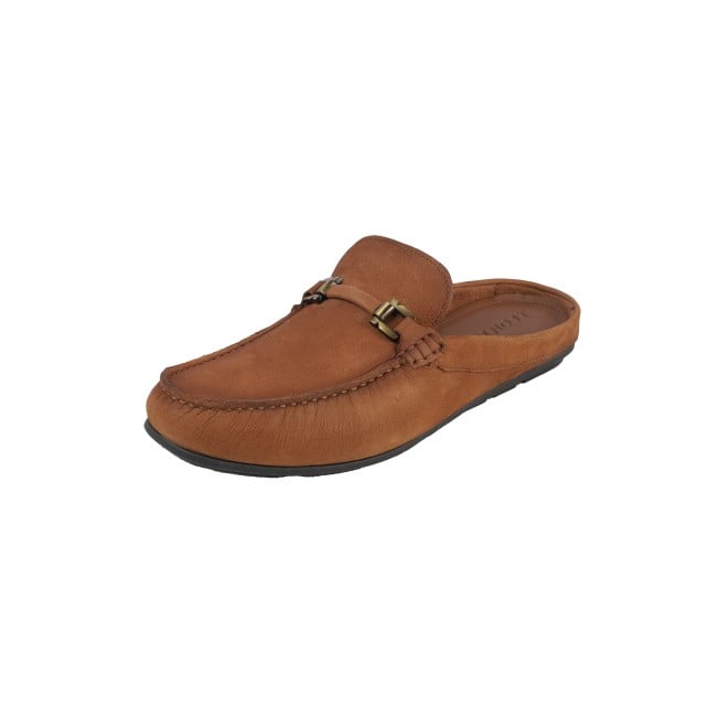 J.Fontini Men Tan-suede Casual Slip Ons (SKU: 60-147-38-40)