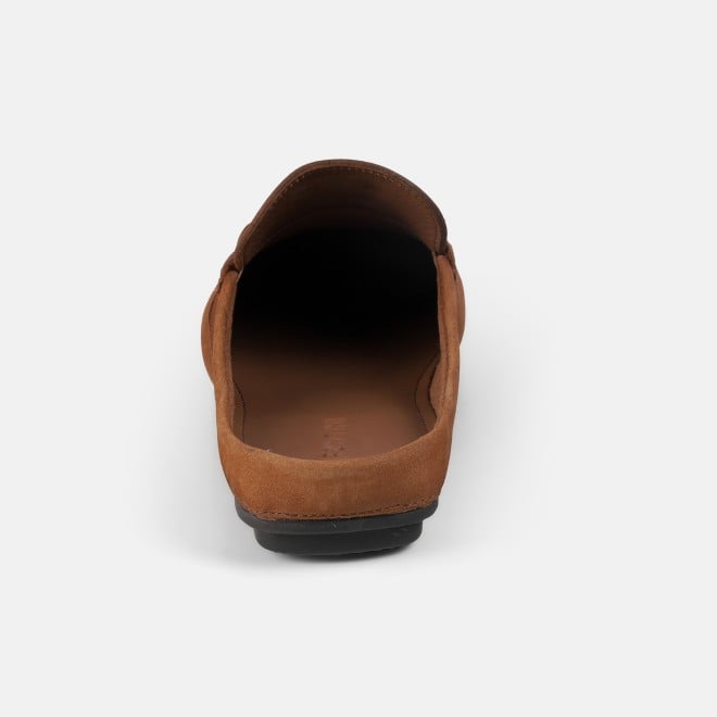J.Fontini Men Tan-suede Casual Slip Ons (SKU: 60-147-38-40)