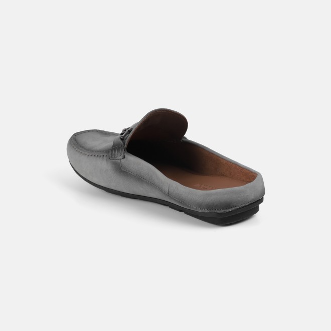 J.Fontini Men Grey Casual Slip Ons (SKU: 60-147-68-40)