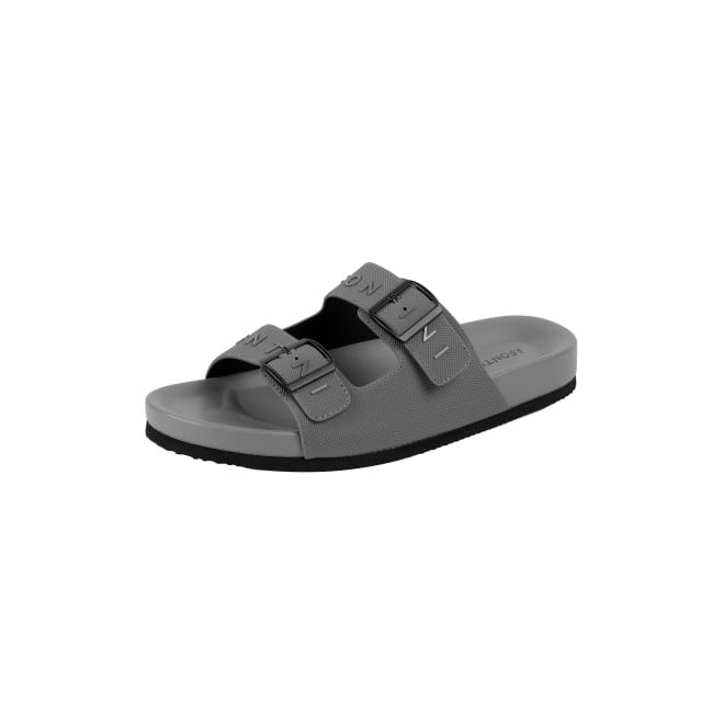 J.Fontini Men Grey Casual Slippers (SKU: 60-182-14-40)