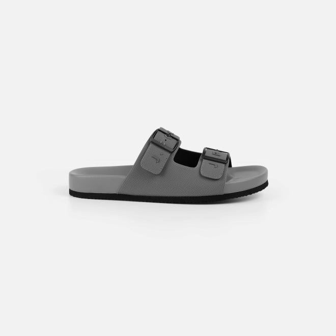 J.Fontini Men Grey Casual Slippers (SKU: 60-182-14-40)