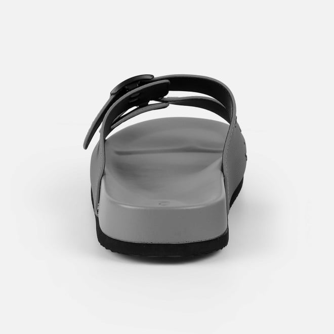 J.Fontini Men Grey Casual Slippers (SKU: 60-182-14-40)